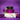 Booja Booja Deeply Chocolate small ice cream tub with purple flowers on a purple background